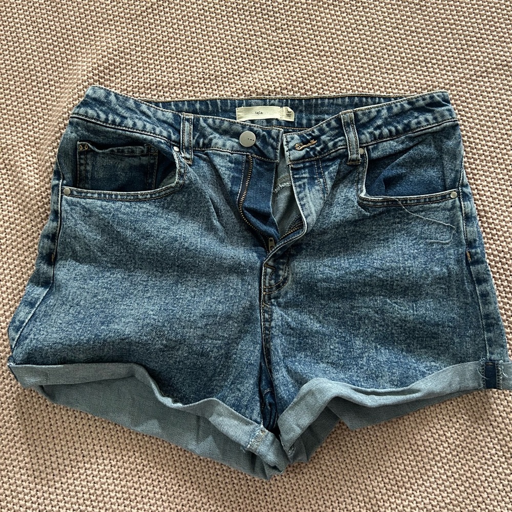 Denim Blue Women's Shorts